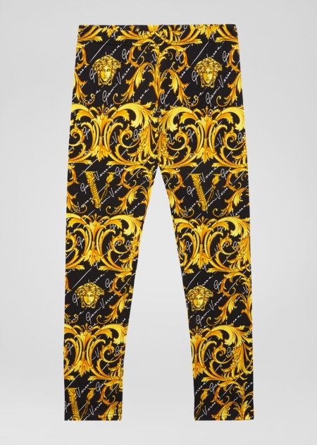 Pantaloni Versace Barocco Signature Print Fete | DPSCGZY-24